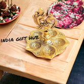 Traditional Panchmukhi Diyas, Wedding Favour, Indian Wedding Gift, Decorative Diya, Return Gift, Housewarming Gift